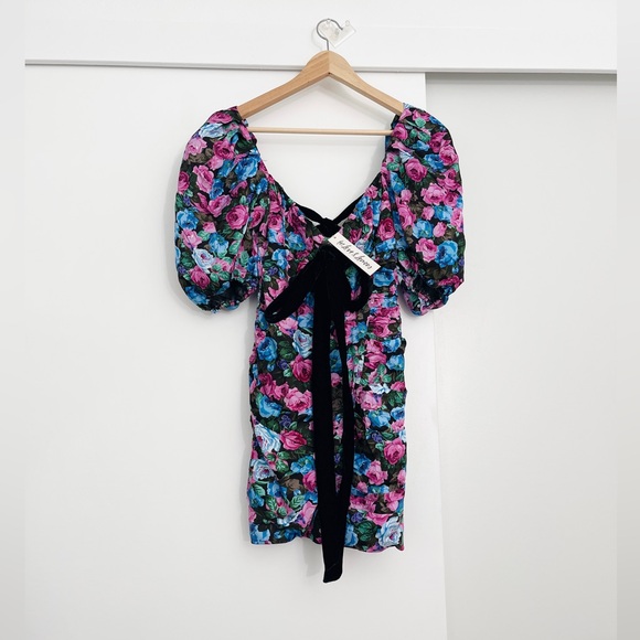 For Love And Lemons Dresses & Skirts - NWT For Love and Lemons Marley Mini Dress Retro 80s 70s Inspired Size XS